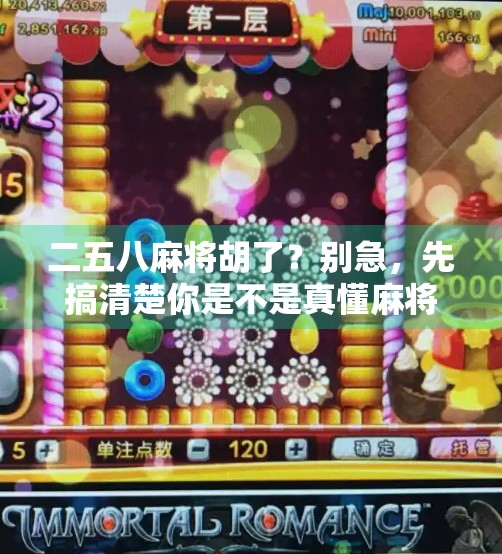 二五八麻将胡了？别急，先搞清楚你是不是真懂麻将！