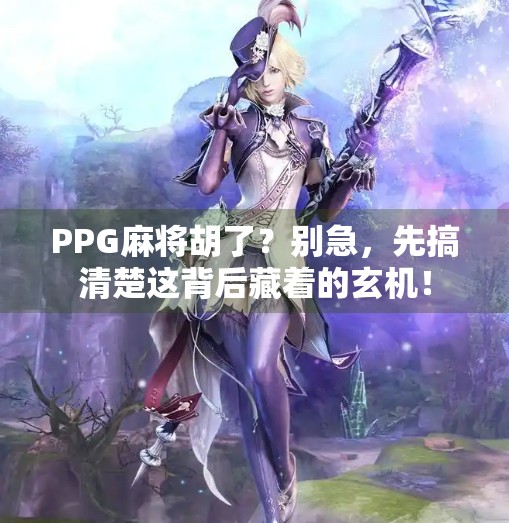 PPG麻将胡了?别急,先搞清楚这背后藏着的玄机! PPG麻将胡了?别急,先搞清楚这背后藏着的玄机!