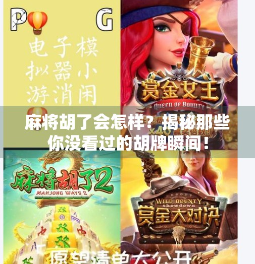 麻将胡了会怎样?揭秘那些你没看过的胡牌瞬间! 麻将胡了会怎样?揭秘那些你没看过的胡牌瞬间!