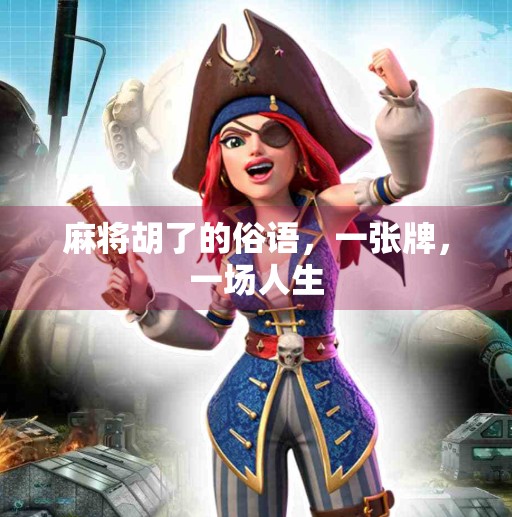 麻将胡了的俗语,一张牌,一场人生 麻将胡了的俗语,一张牌,一场人生