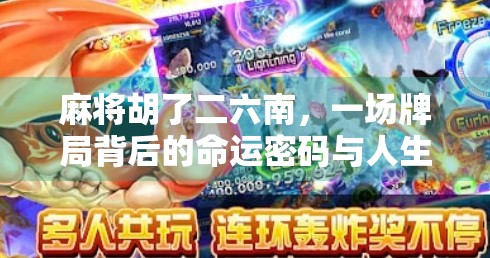 麻将胡了二六南,一场牌局背后的命运密码与人生隐喻 麻将胡了二六南,一场牌局背后的命运密码与人生隐喻