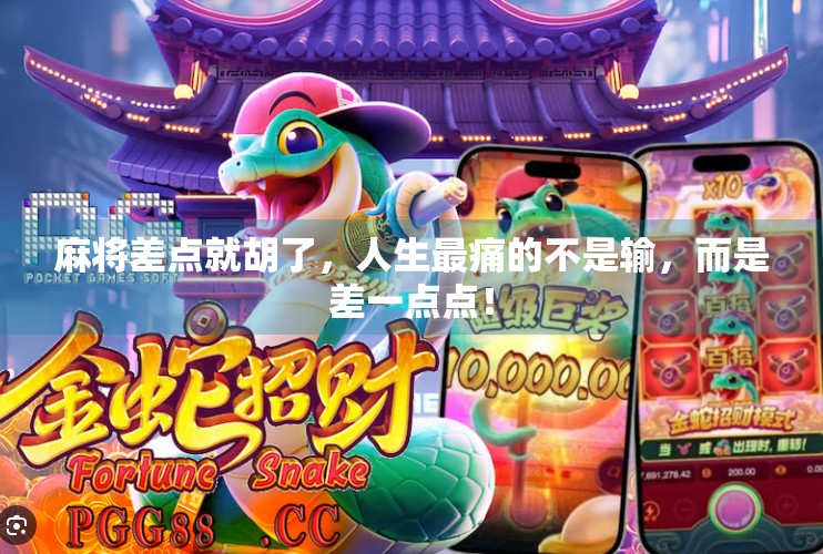 麻将差点就胡了,人生最痛的不是输,而是差一点点! 麻将差点就胡了,人生最痛的不是输,而是差一点点!