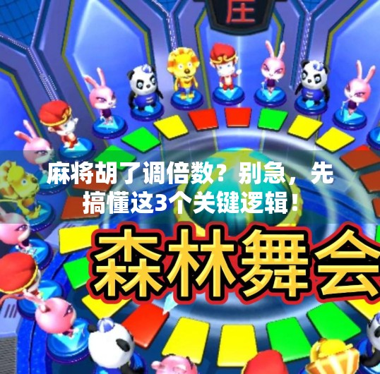 麻将胡了调倍数?别急,先搞懂这3个关键逻辑! 麻将胡了调倍数?别急,先搞懂这3个关键逻辑!