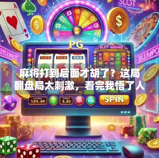 麻将打到后面才胡了?这局翻盘局太刺激,看完我悟了人生! 麻将打到后面才胡了?这局翻盘局太刺激,看完我悟了人生!