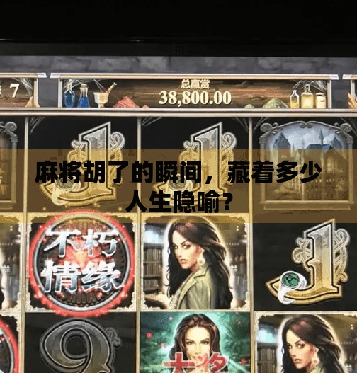 麻将胡了的瞬间，藏着多少人生隐喻？