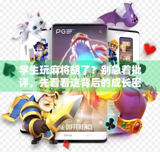 学生玩麻将胡了？别急着批评，先看看这背后的成长密码！