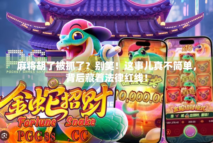 麻将胡了被抓了？别笑！这事儿真不简单，背后藏着法律红线！