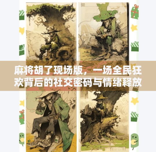 麻将胡了现场版,一场全民狂欢背后的社交密码与情绪释放 麻将胡了现场版,一场全民狂欢背后的社交密码与情绪释放