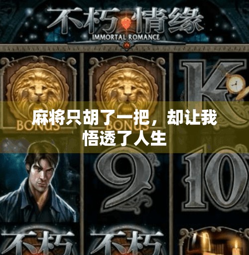 麻将只胡了一把,却让我悟透了人生 麻将只胡了一把,却让我悟透了人生