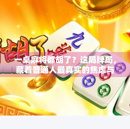 一桌麻将都胡了?这局牌局,藏着普通人最真实的焦虑与希望 一桌麻将都胡了?这局牌局,藏着普通人最真实的焦虑与希望
