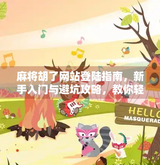 麻将胡了网站登陆指南，新手入门与避坑攻略，教你轻松上手在线麻将世界！