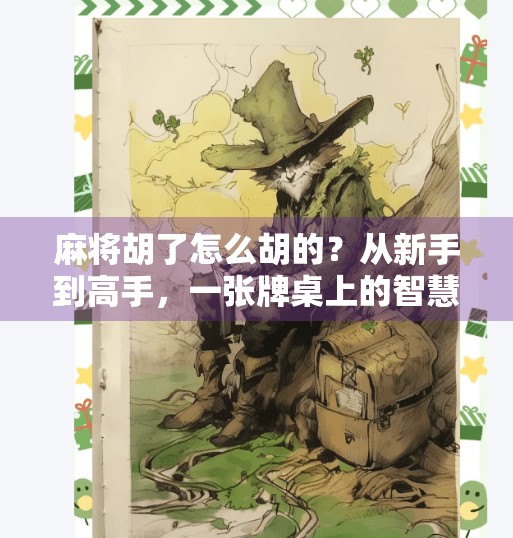 麻将胡了怎么胡的？从新手到高手，一张牌桌上的智慧与运气博弈