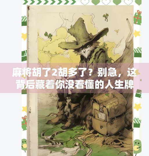 麻将胡了2胡多了？别急，这背后藏着你没看懂的人生牌局