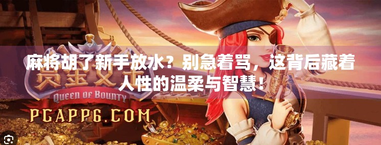 麻将胡了新手放水？别急着骂，这背后藏着人性的温柔与智慧！