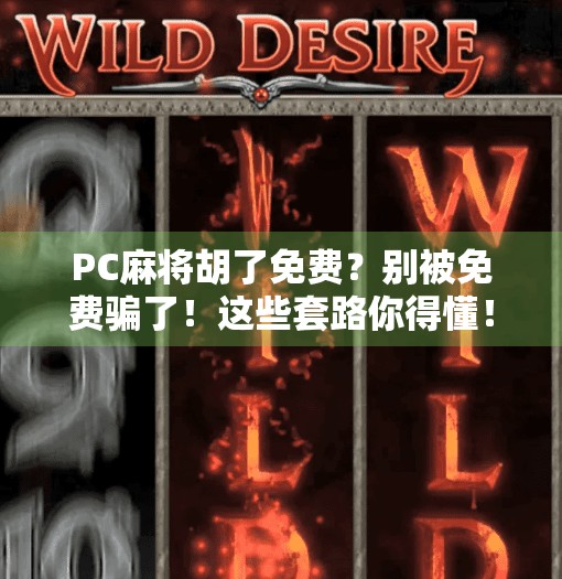 PC麻将胡了免费?别被免费骗了!这些套路你得懂! PC麻将胡了免费?别被免费骗了!这些套路你得懂!