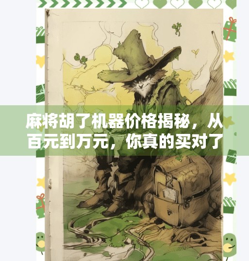 麻将胡了机器价格揭秘,从百元到万元,你真的买对了吗? 麻将胡了机器价格揭秘,从百元到万元,你真的买对了吗?
