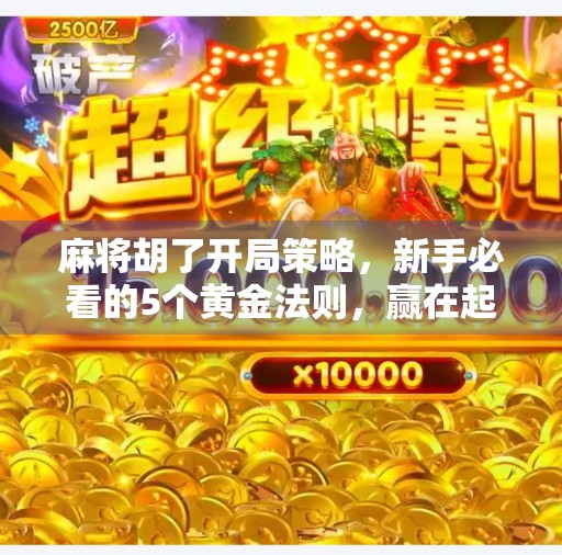 麻将胡了开局策略,新手必看的5个黄金法则,赢在起手第一步! 麻将胡了开局策略,新手必看的5个黄金法则,赢在起手第一步!