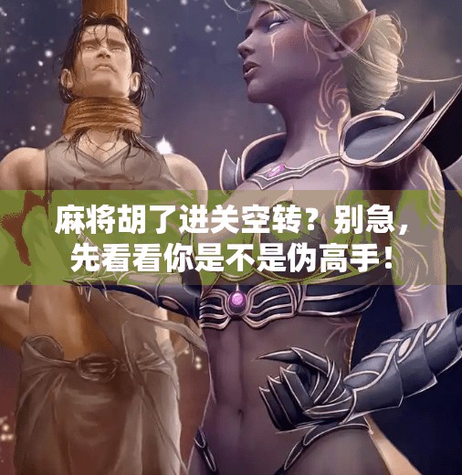 麻将胡了进关空转？别急，先看看你是不是伪高手！