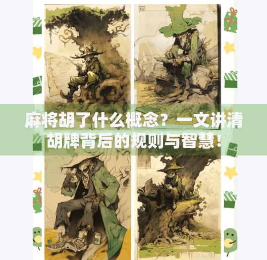 麻将胡了什么概念?一文讲清胡牌背后的规则与智慧! 麻将胡了什么概念?一文讲清胡牌背后的规则与智慧!