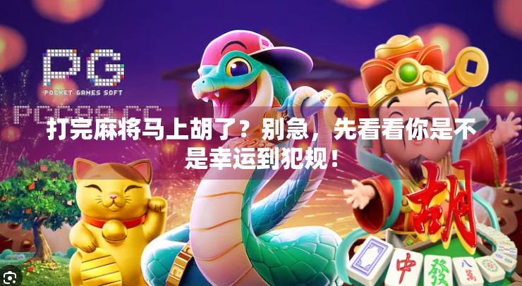 打完麻将马上胡了？别急，先看看你是不是幸运到犯规！