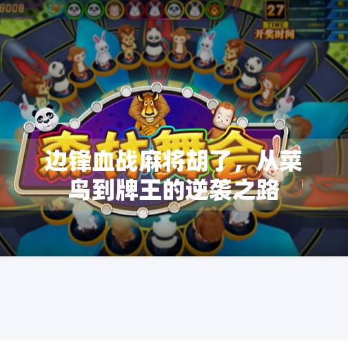 边锋血战麻将胡了,从菜鸟到牌王的逆袭之路 边锋血战麻将胡了,从菜鸟到牌王的逆袭之路