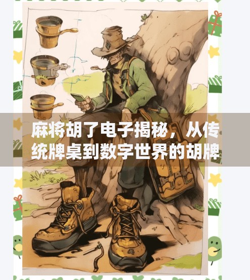 麻将胡了电子揭秘,从传统牌桌到数字世界的胡牌密码 麻将胡了电子揭秘,从传统牌桌到数字世界的胡牌密码
