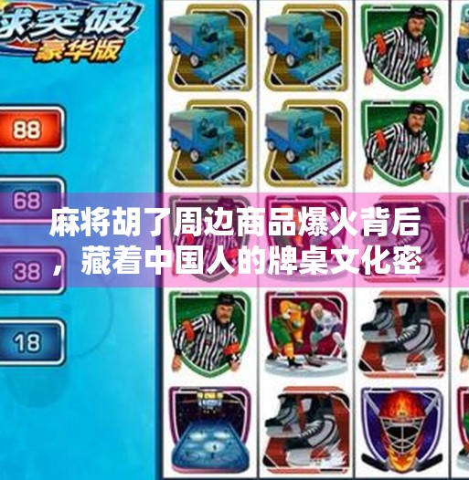 麻将胡了周边商品爆火背后,藏着中国人的牌桌文化密码! 麻将胡了周边商品爆火背后,藏着中国人的牌桌文化密码!