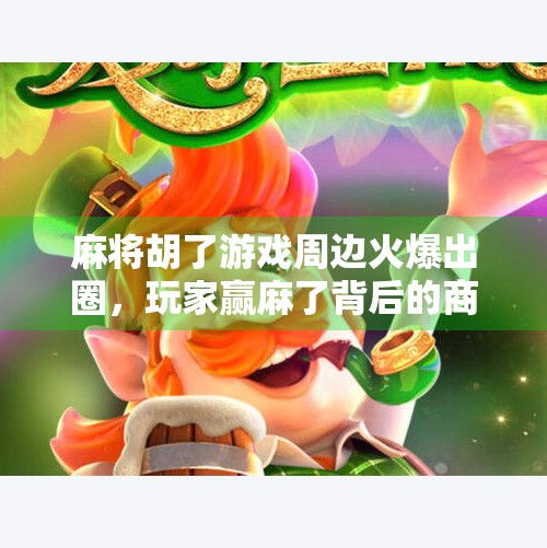 麻将胡了游戏周边火爆出圈，玩家赢麻了背后的商业密码