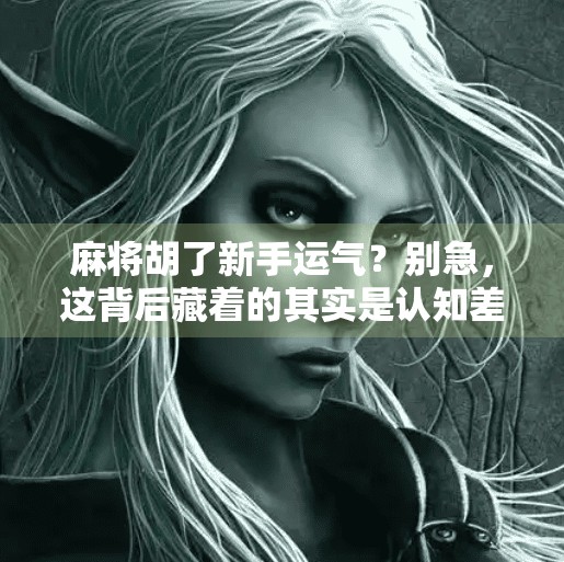 麻将胡了新手运气?别急,这背后藏着的其实是认知差! 麻将胡了新手运气?别急,这背后藏着的其实是认知差!