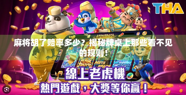 麻将胡了赔率多少?揭秘牌桌上那些看不见的规则! 麻将胡了赔率多少?揭秘牌桌上那些看不见的规则!