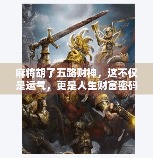 麻将胡了五路财神，这不仅是运气，更是人生财富密码！