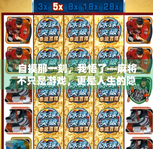 自摸那一刻，我悟了—麻将不只是游戏，更是人生的隐喻