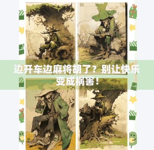 边开车边麻将胡了？别让快乐变成祸害！