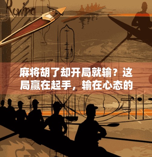 麻将胡了却开局就输？这局赢在起手，输在心态的牌局太扎心！