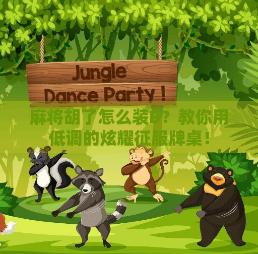 麻将胡了怎么装B？教你用低调的炫耀征服牌桌！