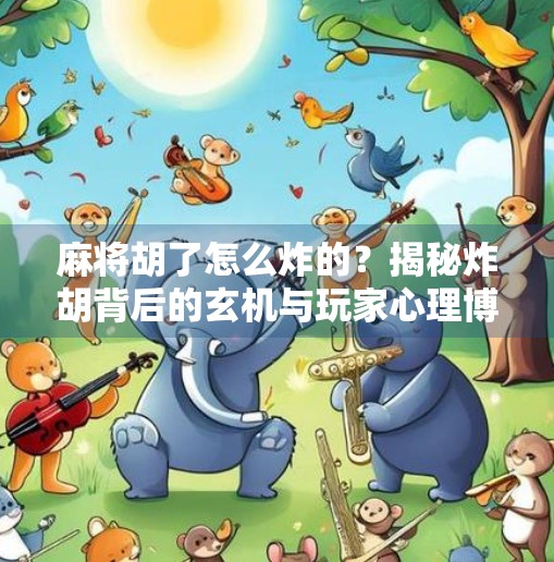 麻将胡了怎么炸的？揭秘炸胡背后的玄机与玩家心理博弈！