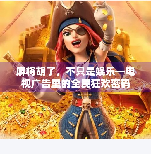 麻将胡了,不只是娱乐—电视广告里的全民狂欢密码