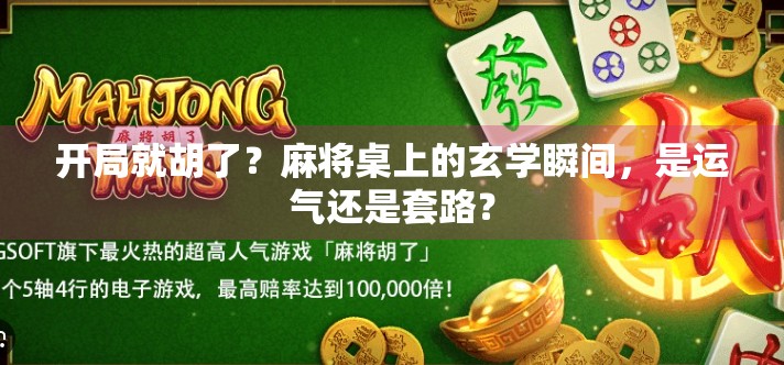 开局就胡了？麻将桌上的玄学瞬间，是运气还是套路？