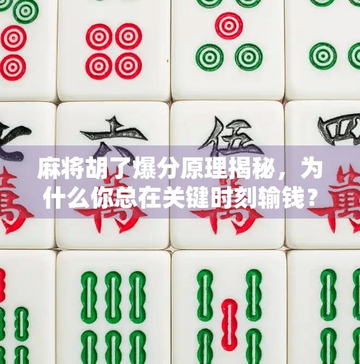 麻将胡了爆分原理揭秘,为什么你总在关键时刻输钱?