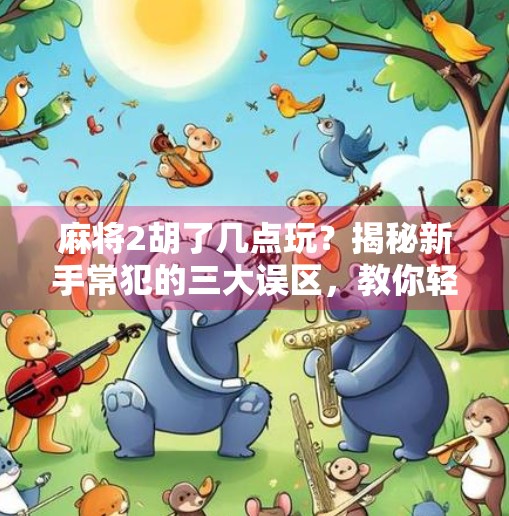 麻将2胡了几点玩？揭秘新手常犯的三大误区，教你轻松入门不踩坑！