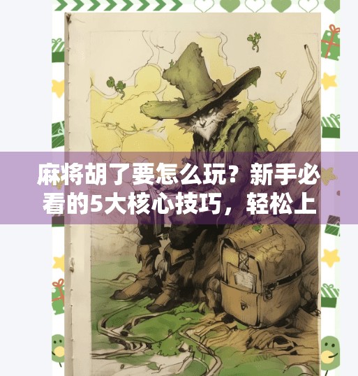 麻将胡了要怎么玩?新手必看的5大核心技巧,轻松上手不翻车!