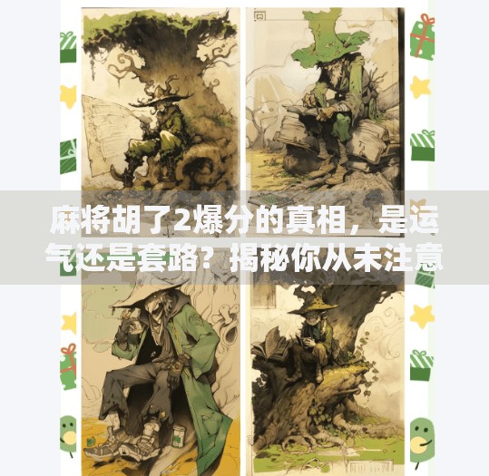 麻将胡了2爆分的真相，是运气还是套路？揭秘你从未注意的游戏细节！