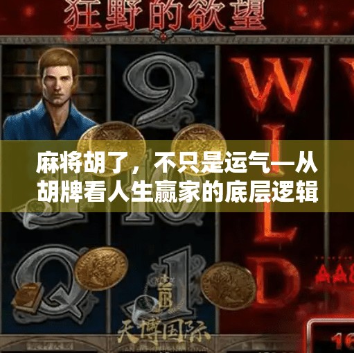 麻将胡了，不只是运气—从胡牌看人生赢家的底层逻辑