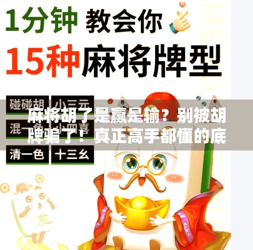 麻将胡了是赢是输？别被胡牌骗了！真正高手都懂的底层逻辑