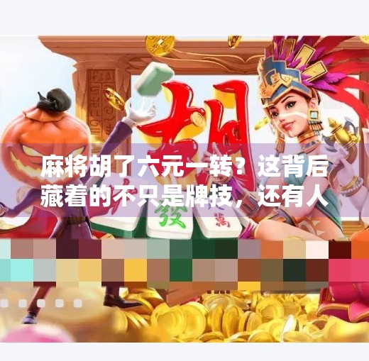 麻将胡了六元一转?这背后藏着的不只是牌技,还有人性的博弈!