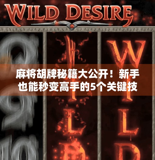 麻将胡牌秘籍大公开！新手也能秒变高手的5个关键技巧