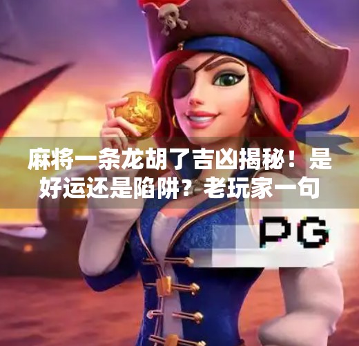 麻将一条龙胡了吉凶揭秘！是好运还是陷阱？老玩家一句话道破天机！