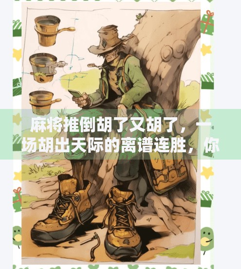 麻将推倒胡了又胡了,一场胡出天际的离谱连胜,你敢信吗?