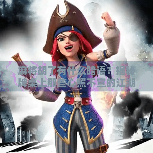 麻将胡了有什么暗语?揭秘牌桌上那些心照不宣的江湖规矩!