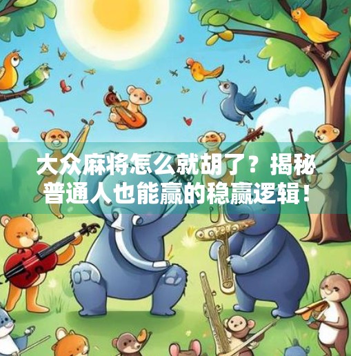 大众麻将怎么就胡了?揭秘普通人也能赢的稳赢逻辑!